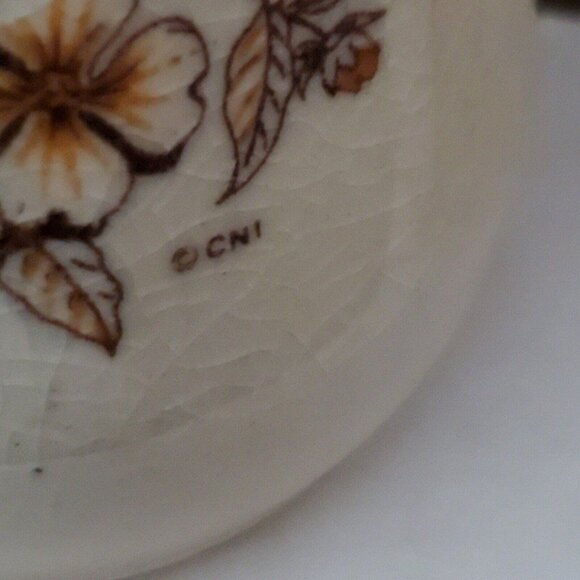 Great Smoky Mountain Floral Travel Collection Salt Pepper Shakers  Vintage - Picture 5 of 8